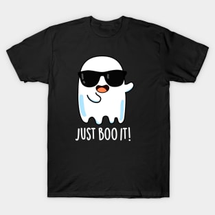 I Boo-lieve Cute Positive Ghost Pun T-Shirt